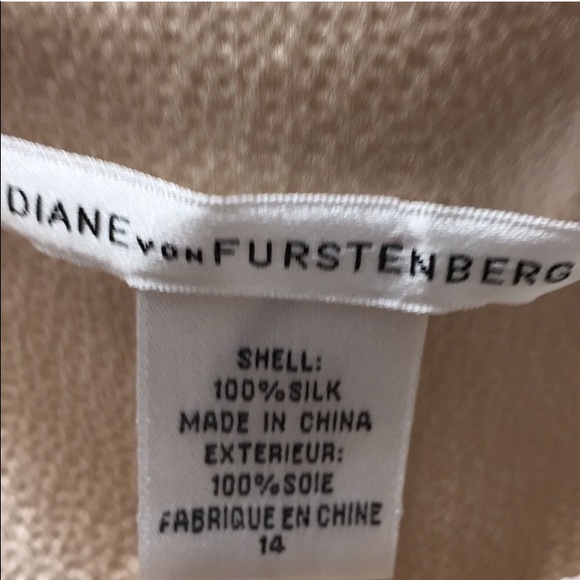 Diane Von Furstenberg 100% silk sleeveless blouse - Picture 4 of 4